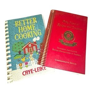 Vintage collection cookbooks “Better Home Cooking & Fifty Years of Recipes”| ii1
